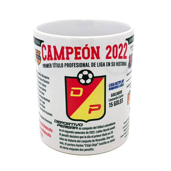 Deportivo Pereira 2022 Champion Collectible Mug