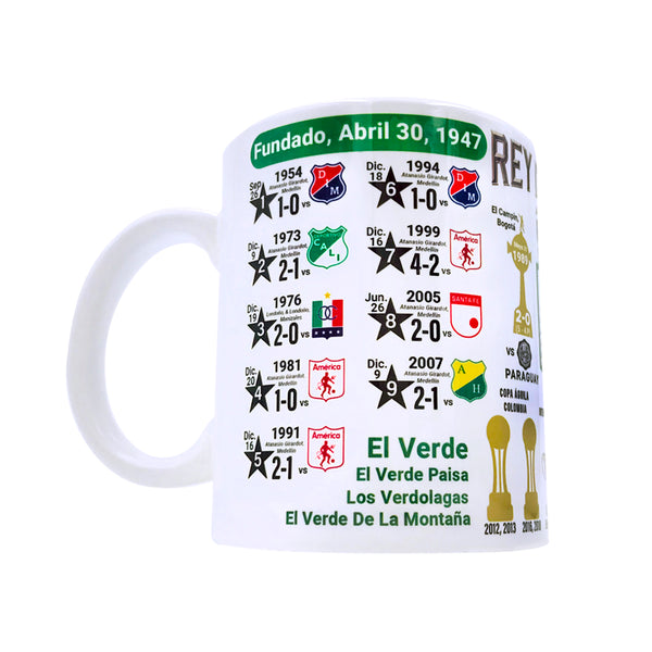 Atletico Nacional Futbol Soccer Collectible Mug