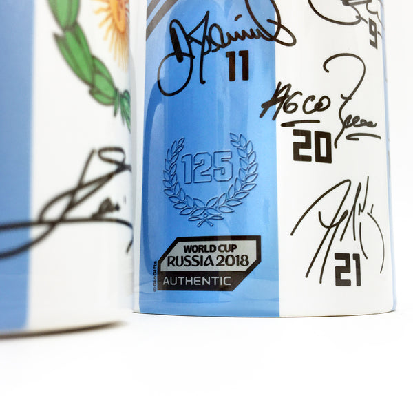 Argentina National Soccer Team Autographed Mug - gio-gifts