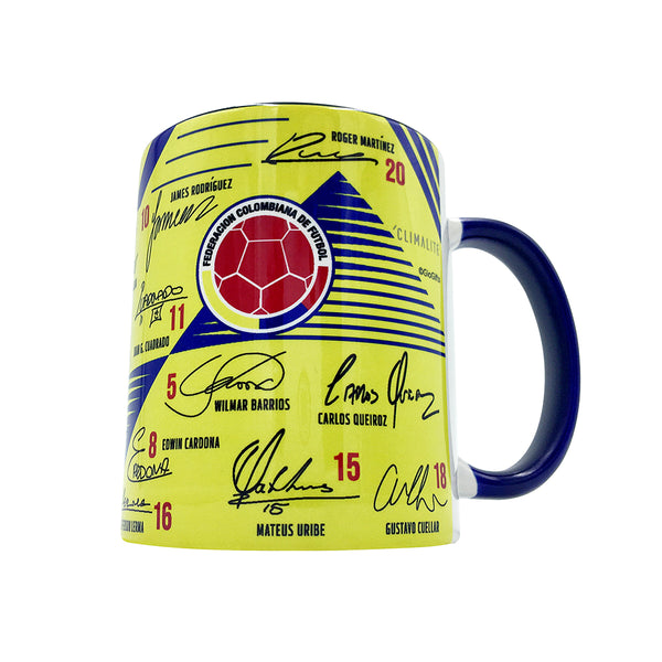 COLOMBIA Soccer Jersey Sports Collectible Mug 11 Oz. - gio-gifts