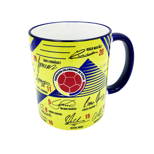 COLOMBIA Soccer Jersey Sports Collectible Mug 11 Oz. - gio-gifts