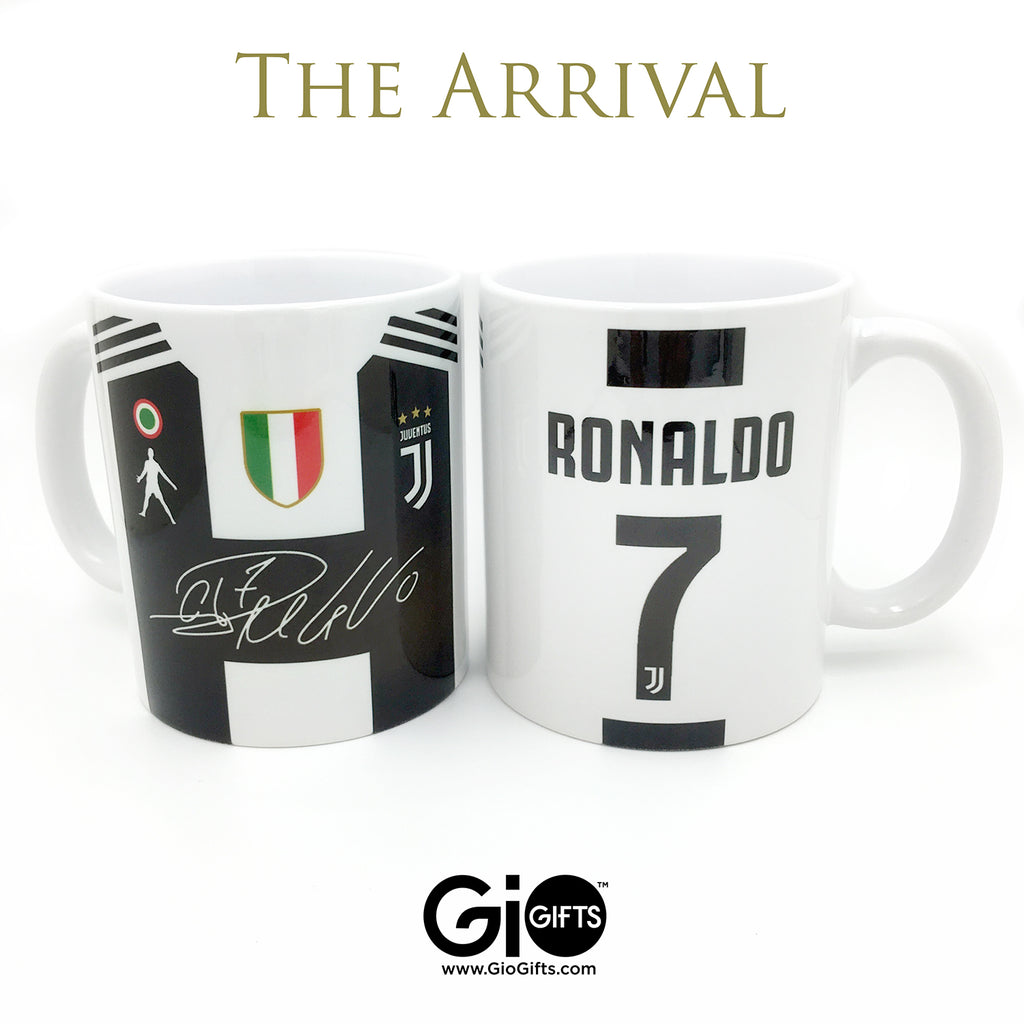 Cristiano Ronaldo THE ARRIVAL Juventus Mug - gio-gifts